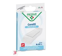 CEROTTO TESSUTO NON TESSUTO DELICATO SUPER 8X3,8 CM 10 PEZZI PROFAR