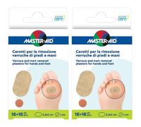 Cerotto Verruche Master-Aid Footcare Piedi/Mani 16 Pezzi E4 2x16 St