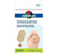 Master-Aid Cerotti per verruche Footcare Mani e Piedi 16 pezzi