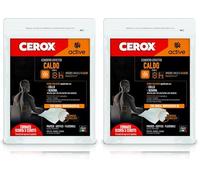 Cerox ACTIVE Cerotto Effetto Caldo, Sollievo a Collo e Schiena, 1 Busta Richiudibile da 5 Cerotti (Confezione da 2)