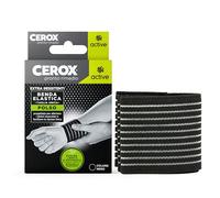 Cerox Active, Tutore per Polso - Bendaggio extra-resistente, regolabile e traspirabile - Ideale per l’uso quotidiano e per lo sport - 1 benda per confezione - Taglia Unica