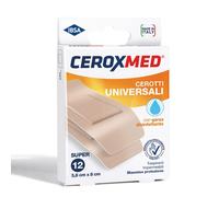Ceroxmed Cerotti Universali super 3,8cm x 8cm, 12 cerotti