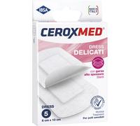 ceroxmed Cerotti Compresse Dress Delicati 6 X10 Cm 5 Pezzi