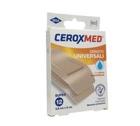 Ceroxmed Cerotti Universali super 3,8cm x 8cm, 12 cerotti
