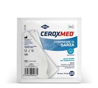 Ceroxmed® Compresse di Garza Cotone 10 x 10 cm 4x25 pz Compresse