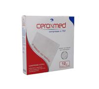 Ceroxmed Garza Compressa In Tessuto Non Tessuto 10x10 Cm 12 Pezzi