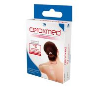 Ceroxmed Sensitive - Ceroxmed cerotto per sutura bianco, confezione da 10 pezzi da 3 x 75 mm