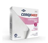 Ceroxmed Garza compressa in tessuto non tessuto 36 x 40 cm 12 pezzi