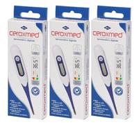 Ceroxmed® Termometro Digitale con punta flessibile 3x1 St