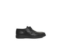 Cerruti 1881 Black Cowhide Men's Derby Shoe - EU43/US10