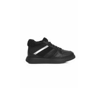 Cerruti 1881 Black Cowhide Women Platform Sneaker - EU39/US9