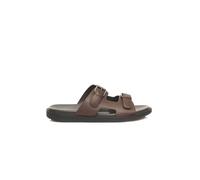 Cerruti 1881 Brown Cowhide Men Sandal - EU43/US10