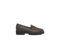 Cerruti 1881 Brown Cowhide Women's Loafer - EU38/US8