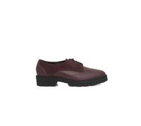 Cerruti 1881 Burgundy Cowhide Women Loafer - EU38/US8