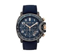 Cerruti 1881 CIWGO2206801 Men's Chronograph Watch - Blue Dial, Silicone Strap