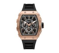 Cerruti 1881 - Cronografo Gubbio - Quartz movimento dell'orologio - Larghezza della cassa: 47 mm - Acciaio inossidabile - Rose Gold - 5 ATM