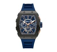 Cerruti 1881 - Orologio Gubbio - Quartz movimento dell'orologio - Larghezza della cassa: 46.5 mm - Acciaio inossidabile - Blue - 5 ATM
