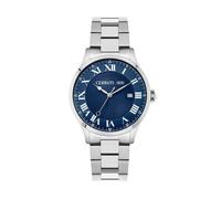 Cerruti 1881 Torcegno CIWGH2114101 Men's Quartz Watch - Blue Dial, Stainless Steel Bracelet