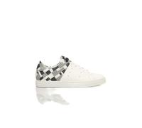 Cerruti 1881 White Calfskin Men Sneaker - EU38/US8