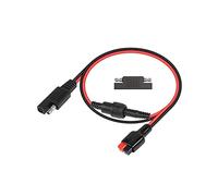 CERRXIAN 0,5 m 18 AWG SAE maschio a pannello solare Connettore Power Pole Port Cable con fusibile 5A e adattatore inverso di polarità SAE per generatore solare portatile centrale elettrica