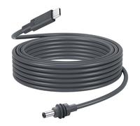 CERRXIAN Cavo di alimentazione da USB C a CC per Starlink Mini, PD100W, ingresso USB tipo C a CC, cavo di ricambio impermeabile Starlink Mini, 5 m