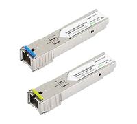 CERRXIAN ricetrasmettitore della fibra del modulo dello Sc di singolo modo BIDI SFP 1.25G, SFP-WDM-SM, 3KM SC Tx1550nm/Rx1310nm-1 coppia