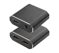 CERRXIAN Splitter HDMI 2.0 4K, interruttore HDMI bidirezionale 2 in 1 Out (1 in 2 Out) supporta 4K @120Hz per TV Box, DVD, display, monitor