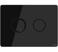 Cersanit Accento Circle placca di comando per WC nero S97-053
