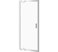 Cersanit Arteco porta doccia 80 cm a battente cromo lucida/vetro trasparente S157-007