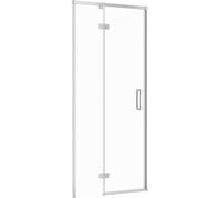 Cersanit Larga porta doccia 90 cm a battente cromo lucida/vetro trasparente S932-120