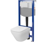 Cersanit Larga set modulo di installazione con vaso wc e copriwater S701-801