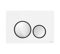Cersanit Luna placca di comando per WC bianco-nero K97-0628