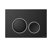 Cersanit Luna placca di comando per WC cromo opaco-nero K97-0633
