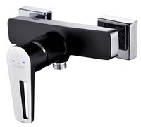 Cersanit Mille rubinetto per doccia a parete cromo-nero S951-034