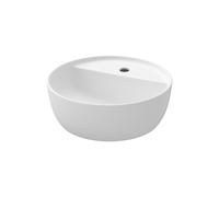 Cersanit Moduo lavabo 40x40 cm rotonda da appoggio bianco lucida K116-153
