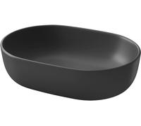 Cersanit Moduo lavabo 50x35.5 cm ovale da appoggio antracite opaca K116-107