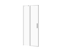 Cersanit Moduo porta doccia 80 cm a battente cromo lucida/vetro trasparente S162-003