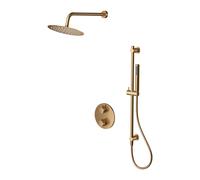 Cersanit Zen set doccia da incasso con termostato con soffione rame S952-050