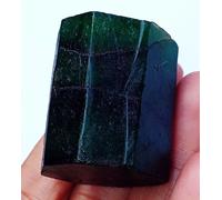 Certificato 351.50 CT Naturale Colombiano Smeraldo Grezzo Loose Gemma