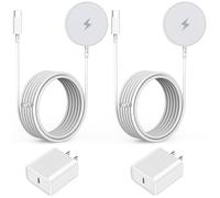 [Certificato Apple MFi] Caricatore magnetico, caricabatterie wireless ricarica rapida 2 Pack 1,8 m USB C Plug Mag-Safe Magnet Magvolt Pro Pad caricabatterie per iPhone Air/17 Pro Max/17/16E/16 Pro/16