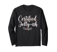 Certificato Jolly-Ish Fun Christmas Spirit Maglia a Manica