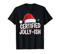 Certificato Jolly-Ish Fun Christmas Spirit Maglietta