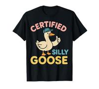 Certificato Silly Funny Cartoon Duck Wholesome Meme Maglietta