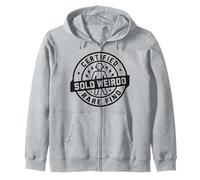 Certificato Solo-Weirdo Rare Find - Quirkyalone Day Felpa con Cappuccio