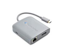 [Certificato Works with Chromebook] Cable Matters USB C Adattore Hub Multiporta con DisplayPort 4K, 2X USB 2.0, 100Mbps Fast Ethernet e PD 60W
