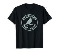 Certified Bird Nerd Funny Birdwatching Maglietta