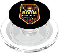 Certified Boom Specialist Funny Explosive Design PopSockets PopGrip per MagSafe