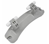 Certified Hoover Candy - Cerniera per sportello della lavatrice, colore: Grigio/Argento