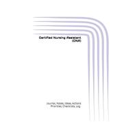 Certified Nursing Assistant (CNA): Journal, Notes, Ideas, Actions. Priorities, Checklists, Log Hardcover Tool for Daily GoalTracking Planner | Time ... for Meetings Productivity to do list book
