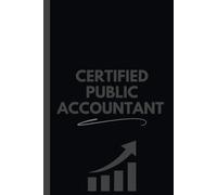 Certified Public Accountant Notebook (6 x 9 Inches): Blank Lined Paper Journal With Minimalist Cover - A Perfect Appreciation Gift for Both Men and Women